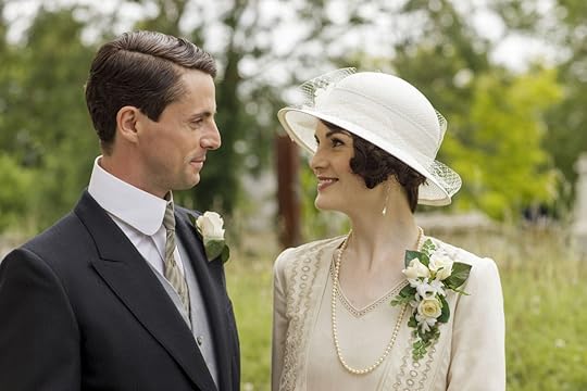 Lady Mary Josephine Crawley & Mr. Henry Talbot, married August 1925, at Church of St. Michael … | Downton abbey costumes, Downton abbey fashion, Downton abbey movie
