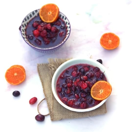 Cranberry and Clementine Chutney
