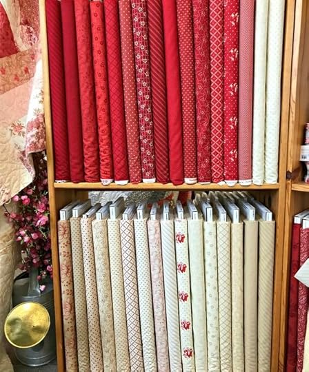 Just some of her selection - Fabrics photograph by Cottonpickins.com