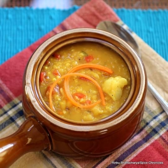 Red Lentil Soup with Millet