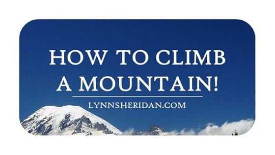 Lynn Sheridan How to Climb a Mountain Banner