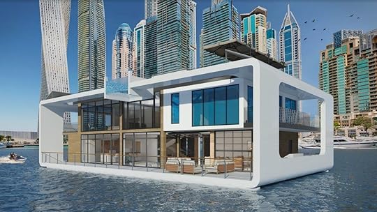 new sea-through floating resort in Dubai