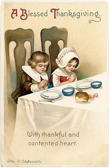 vintage thanksgiving card
