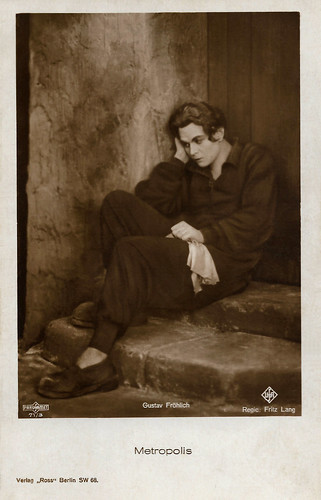 Gustav Fröhlich in Metropolis (1927)