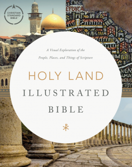 Image of the cover of the Holy Land Illustrated Bible