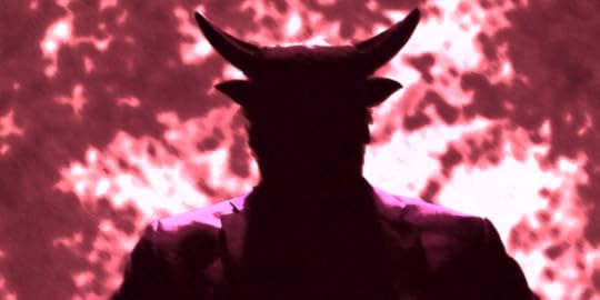 devil satan head man demon beast evil