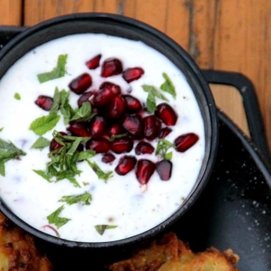Pomegranate Raita