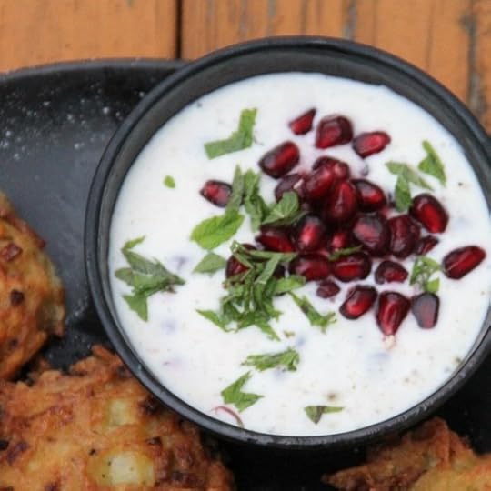Pomegranate Raita