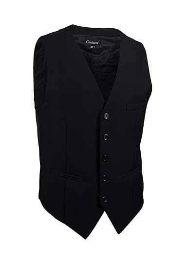 Suit Vest in Formal Black | Bows-N-Ties.com