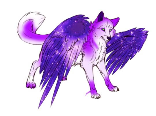 Winged wolf adoptable 3 OPEN by Padded-Paws on DeviantArt