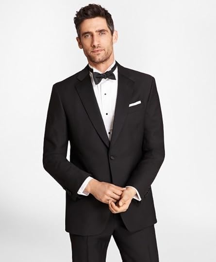 Men's Black Wool Tuxedo Jacket | Brooks Brothers