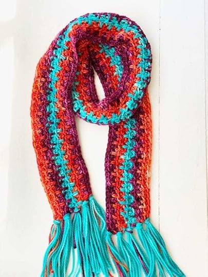 10-Row Crochet Scarf by Vickie Howell