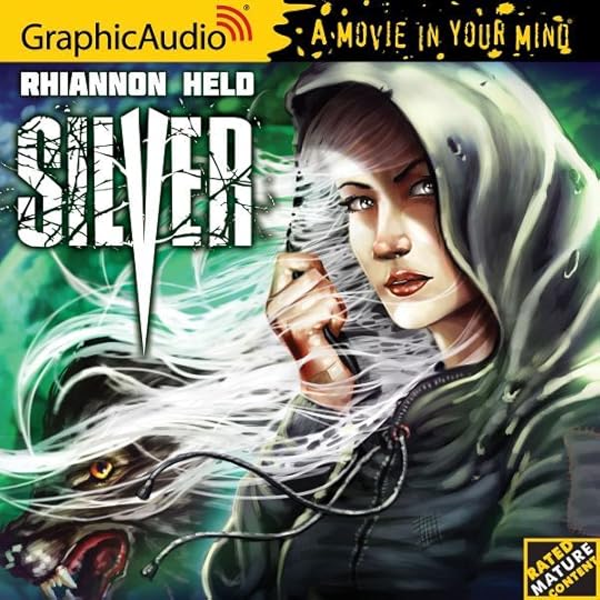 The cover of the Silver audiobook.