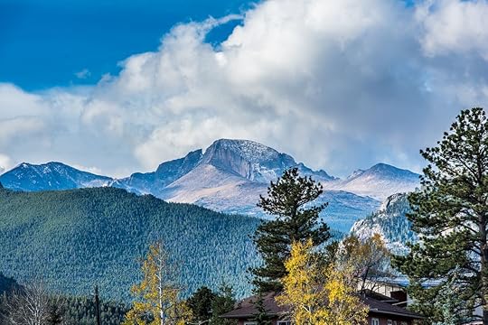 Longs Peak viewed from Estes Park, Colorado
