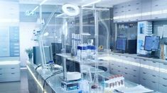 Buy Bright and Ultra Modern High Tech Laboratory Full of Advanced Technological Wonders by Gorodenkoffs on VideoHive. Bright and Ultra Modern High Tech Laboratory Full of Advanced Technological Wonders, Computers, Analyzing Machines, T...