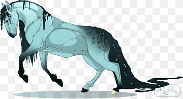 Mustang Pony Stallion Kelpie Mane, mustang, horse, legendary Creature, mammal png | PNGWing