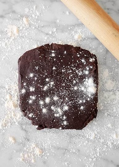 Chocolate Cardamom Rye Cookie dough from the faux martha