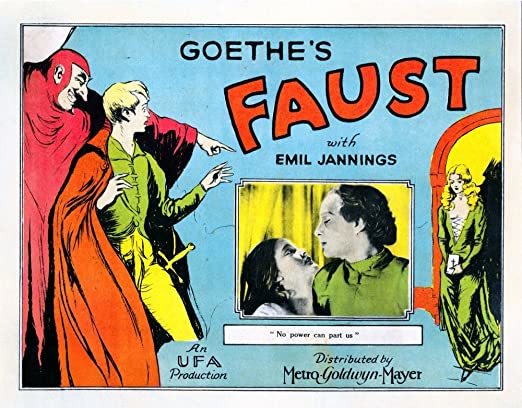 Amazon.com: Posterazzi EVCMCDFAUSEC027H Eine Deutsche Volkssage Aka Faust: A German Folk Legend from Left Camilla Horn Gosta Ekman 1926 Movie Poster Masterprint, 14 x 11, Varies: Posters & Prints