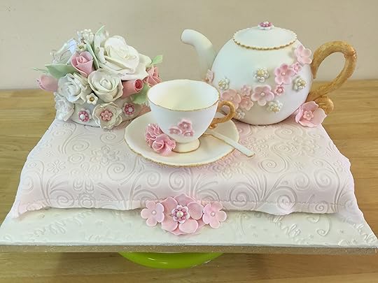 tea pot cake