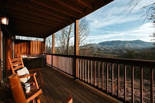 Modern cabin in Gatlinburg Tennessee for rent on Airbnb