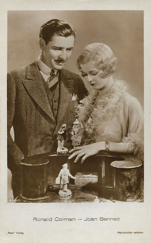 Ronald Colman and Joan Bennett in Bulldog Drummond (1929)