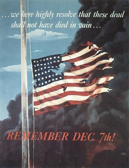 US poster commemorating Pearl Harbor, 1942