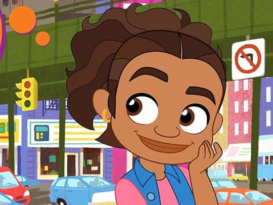 Cartoon character from new PBS series