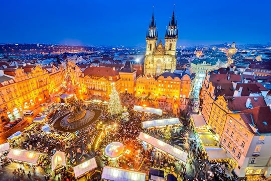 Christmas square in Prague