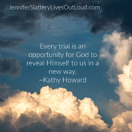 Storm clouds with quote from post