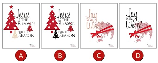 2020 Christmas Printables A-D