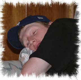 sleeping while home for the holidays