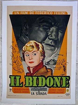 CUT 60 SWINDLE AKA IL BIDONE 55 FRENCH LB POSTER- COOL ART FEDERICO FELLINI at Amazon's Entertainment Collectibles Store
