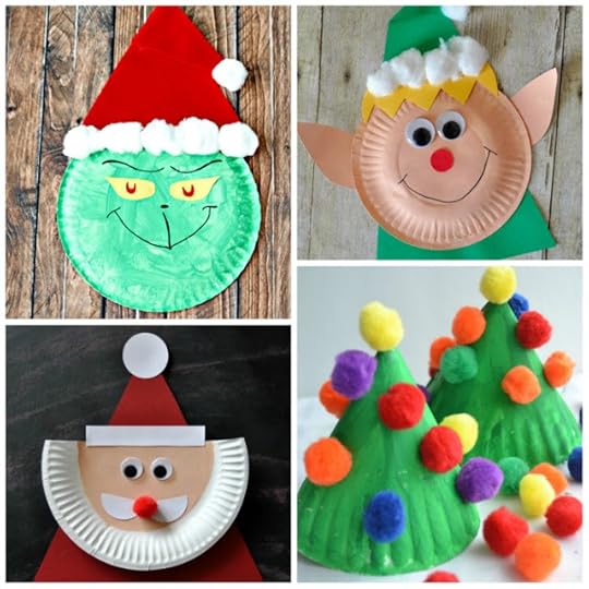 Holiday Paper Plate Crafts