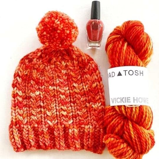 Peace Fingers Nail Polish and Yarn