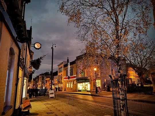 High Street Glastonbury December 2020
