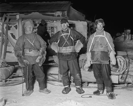 L-R Bowers, Wilson, and Cherry-Garrard