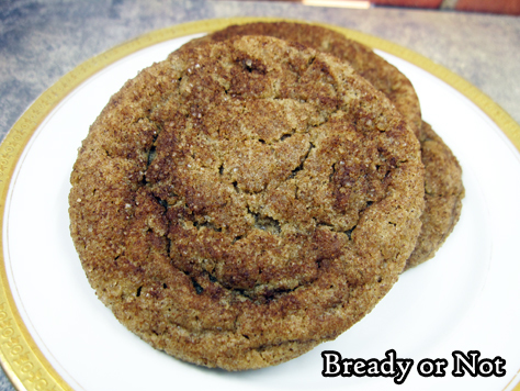 Bready or Not Original: Cinnamon-Coffee Cookies 