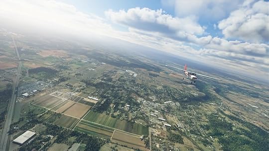 Actual in-game footage from one of my flights