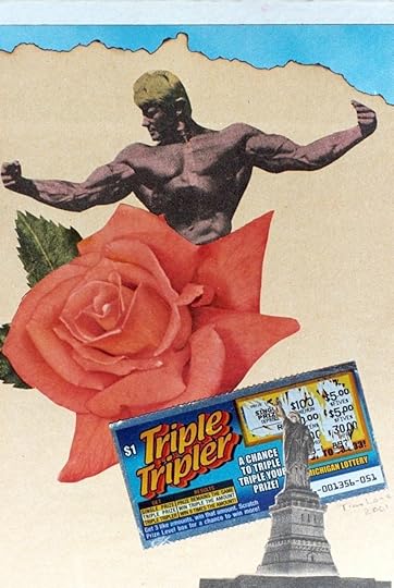 This was made on the back of a tablet of paper. Roughly 7”x5” or 