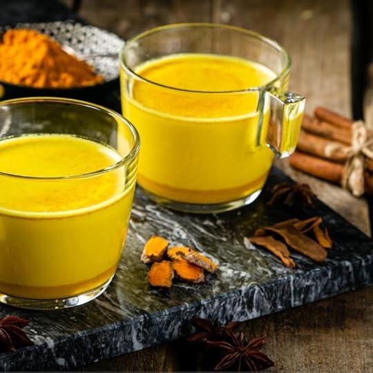 Bestselling author Sharon Wray adds Golden Turmeric Milk to Sarah Munro’s collection of updated 18th century herbal remedies.