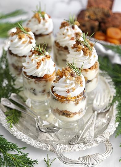 Spiced Rum Cake Mini Trifles