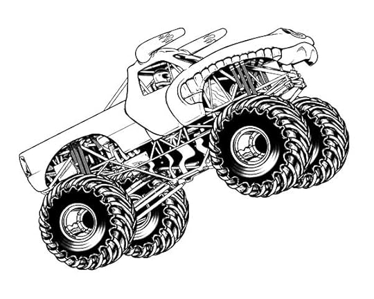 Monster Jam Scooby Doo Monster Truck Coloring Pages ...