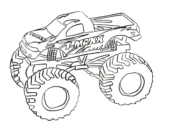 Monster Truck Coloring Pages | Coloring Pages To Print