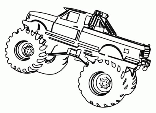 Get This Printable Monster Truck Coloring Pages 66663