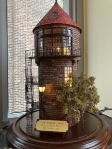 Dawes House Mansion scale model