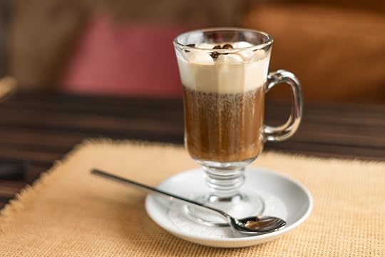 Irish cream coffee