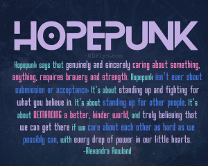 Hopepunk 8x10 printable