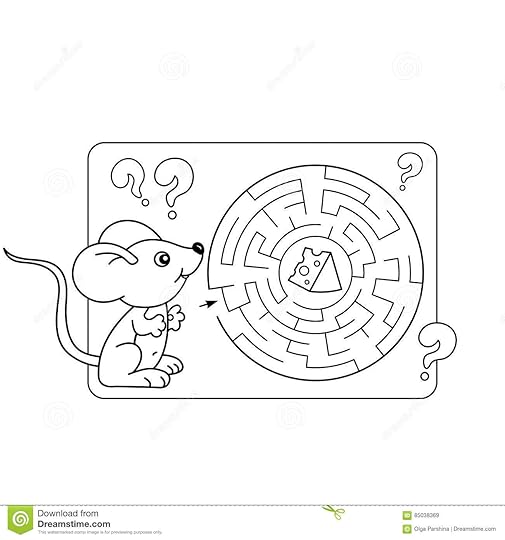 Education Maze Or Labyrinth Game For Preschool Children ...
