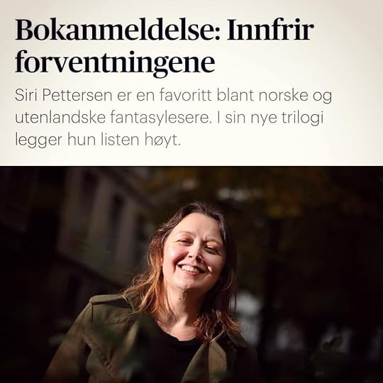 Review screenshot with headline and portrait.