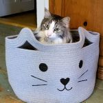 Our cat helps with gifts